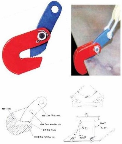 L型鋼板起重鉗、H型鋼吊鉗(PT0905)
